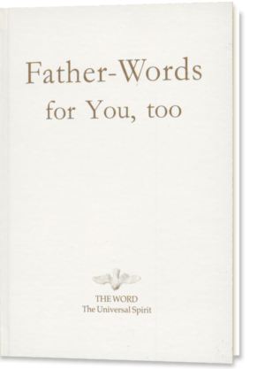 God Father Quotes for a Loving Life with and for Him, God. Motivational Words for all His Children. The Cover of the Book.