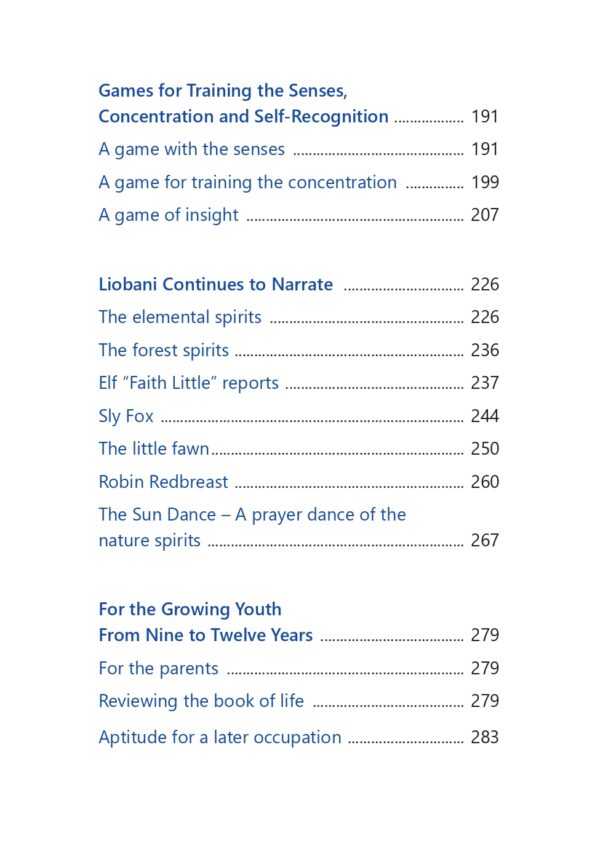 Book - Liobani: I Advise - Do You Accept? (Table of Contents No 5)