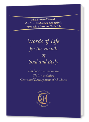 Quantum Energy Healing, Thought Power and Quantum Therapy: Cover for spiritual nonfiction book: Words of Life for the Heal of Soul and Body.